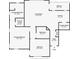 A detailed floor plan showcasing the layout of the primary bedroom, bathroom, kitchen, living room, and other rooms at 1903 Anjaco Nw Rd # 3, Atlanta, GA 30309