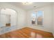 Inviting bedroom with sleek wood flooring and natural light at 3215 Belford Dr, Marietta, GA 30066