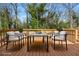 Outdoor deck featuring wood flooring and modern patio furniture at 10 Claire Se Dr, Atlanta, GA 30315