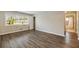 Bright, spacious living room with new floors, creating a warm and inviting atmosphere at 449 Clairemont Ave # E1, Decatur, GA 30030
