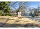 Sign for the property along the street with landscaping around it at 449 Clairemont Ave # E1, Decatur, GA 30030