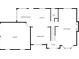 Floor plan layout of the property's main level showing the rooms at 582 Black Forest Run, Douglasville, GA 30134