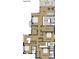 Upstairs floor plan featuring bedrooms, bathrooms, closets, and living space at 1338 Wayne Ne Ave, Atlanta, GA 30306