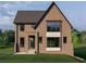 Charming two-story brick home featuring expansive windows and a stylish entrance at 1338 Wayne Ne Ave, Atlanta, GA 30306