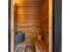 Private sauna with wooden benches, heater, and relaxing ambiance at 3451 Paces Valley Nw Rd, Atlanta, GA 30327