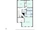 Second-floor plan featuring bedrooms, bathrooms, laundry, and walk-in closet at 813 Whittington Sw Pkwy, Marietta, GA 30060