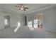 Spacious main bedroom featuring carpet floors and recessed lighting, and an en suite bathroom at 325 Heavenly Hollow Pl, Mcdonough, GA 30253