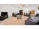 Bright living room with neutral colors and ample seating space at 6068 Magnolia Rdg, Stone Mountain, GA 30087