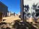 Backyard showing proximity to neighboring properties at 4161 Dean Grove Way, Loganville, GA 30052