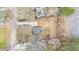 Aerial view of property showcasing the lot size, proximity to parking and other buildings at 4101 Morgan Rd, Tucker, GA 30084