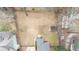 Aerial view of a spacious backyard, featuring mature trees and a well-maintained fence, perfect for outdoor activities at 4101 Morgan Rd, Tucker, GA 30084