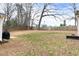 Open backyard with wooden fence at 4101 Morgan Rd, Tucker, GA 30084