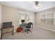 Neutral bedroom with ample natural light and a ceiling fan at 4101 Morgan Rd, Tucker, GA 30084