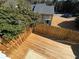 Wooden deck overlooking the townhouse at 731 Hanover Se Ln, Marietta, GA 30067