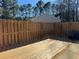 Shot of fenced-in wooden deck with view of community at 731 Hanover Se Ln, Marietta, GA 30067