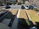 Above view of the parking lot of the property at 731 Hanover Se Ln, Marietta, GA 30067