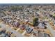 Aerial view of a residential neighborhood with well-maintained homes and mature trees at 2755 Turning Leaf Dr, Lawrenceville, GA 30044