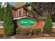 Sign at the entrance to the Azalea Point community at 1545 Heritage Trl, Roswell, GA 30075