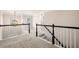 Spacious hallway with carpet flooring and natural light at 1545 Heritage Trl, Roswell, GA 30075