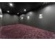 Theater room with purple carpet at 5238 Timber Ridge Rd, Marietta, GA 30068