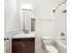 Bright bathroom with a shower and tub combination and a wood vanity at 2700 Pine Tree Ne Rd # 3010, Atlanta, GA 30324