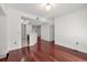 Spacious living room featuring hardwood floors, neutral paint and ample space at 2700 Pine Tree Ne Rd # 3010, Atlanta, GA 30324