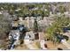 Aerial image of a home nestled in a suburban community with mature trees in the front and back yard at 190 Clydesdale Se Ln, Mableton, GA 30126