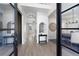 Inviting foyer showcasing hardwood floors, a dining room, and an open floor plan at 2038 Cresthaven Walk, Woodstock, GA 30189