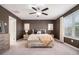 Bedroom featuring neutral walls, carpet and a fan at 2978 Edgemont Ln, Marietta, GA 30008