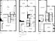 A detailed floor plan showcasing the layout of the home's multiple floors at 5273 Glenridge Dr # 5273, Sandy Springs, GA 30342