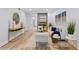 Stylish living room features modern decor, fireplace, and neutral color palette at 5273 Glenridge Dr # 5273, Sandy Springs, GA 30342