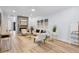 Bright living room with modern furniture, hardwood floors, and stylish decor at 5273 Glenridge Dr # 5273, Sandy Springs, GA 30342