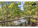 View from balcony overlooking lush trees and parking, perfect for enjoying the outdoors at 1459 Village Park Ct, Atlanta, GA 30319