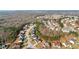 Scenic aerial view of a residential area with well-maintained homes and natural green spaces at 3308 Hunting Creek Pass, Douglasville, GA 30135