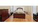 Comfortable bedroom with hardwood floors and ample closet space creates a serene retreat at 3308 Hunting Creek Pass, Douglasville, GA 30135