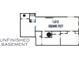 Here's the floor plan for the unfinished 1,612 sq ft basement with bath and potential for customization at H-5422 Hill Sw Rd, Powder Springs, GA 30127