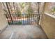 Private balcony with a view of lush greenery at 806 Lismore Se, Smyrna, GA 30080