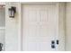 Bright front door of unit #6 enhances curb appeal at 806 Lismore Se, Smyrna, GA 30080