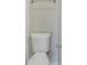 The toilet in the bathroom is white and modern at 2419 Leslie Brook Dr, Decatur, GA 30035