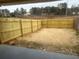 Large backyard surrounded by a new wooden fence, perfect for outdoor activities at 5611 Executive Way, Norcross, GA 30071