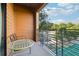 Cozy balcony with room for seating offers a relaxing outdoor space with scenic views at 112 Rogers Ne St # 206, Atlanta, GA 30317