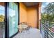 Cozy balcony with room for seating offers a relaxing outdoor space with scenic views at 112 Rogers Ne St # 206, Atlanta, GA 30317