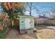 A shed with double doors sits at the back of the house, providing space for storage at 1474 Athens Avenue Sw Ave, Atlanta, GA 30310