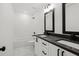 Bright bathroom featuring double sinks, modern fixtures, and a clean, tiled shower/bath combo at 3563 New Hope Rd, Dacula, GA 30019