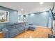 Spacious living room featuring hardwood floors and plenty of natural light at 340 Lazy Willow Ln, Lawrenceville, GA 30044