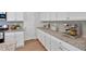 Kitchen counter with small appliances and granite countertops at 61 Colonial Terrace, Villa Rica, GA 30180