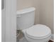 A close-up of a white toilet in a bathroom at 71 Colonial Terrace, Villa Rica, GA 30180