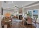 Inviting living room featuring a fireplace, wood floors, and an abundance of natural light at 71 Colonial Terrace, Villa Rica, GA 30180
