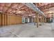 Unfinished basement featuring exposed ceiling with insulation and open layout at 240 Grogans Lake Pt, Sandy Springs, GA 30350