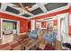 Bright and airy living space with hardwood floors and seamless access to kitchen and dining area at 1265 Emerald Se Ave, Atlanta, GA 30316